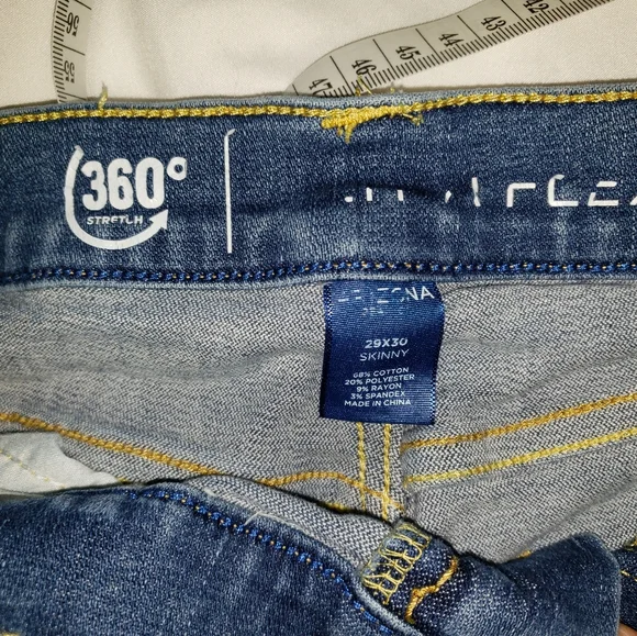 Arizona 360degree Stretch Demin jeans Size 29x30 - Picture 5 of 8